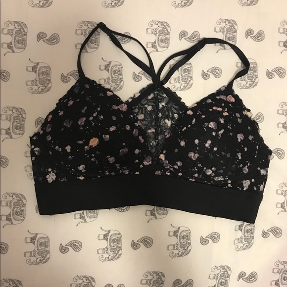 PINK Victoria's Secret Other - Floral Lace Razorback Bralette VS Pink PINK Victoria's Secret Other - Floral Lace Razorback Bralette VS Pink